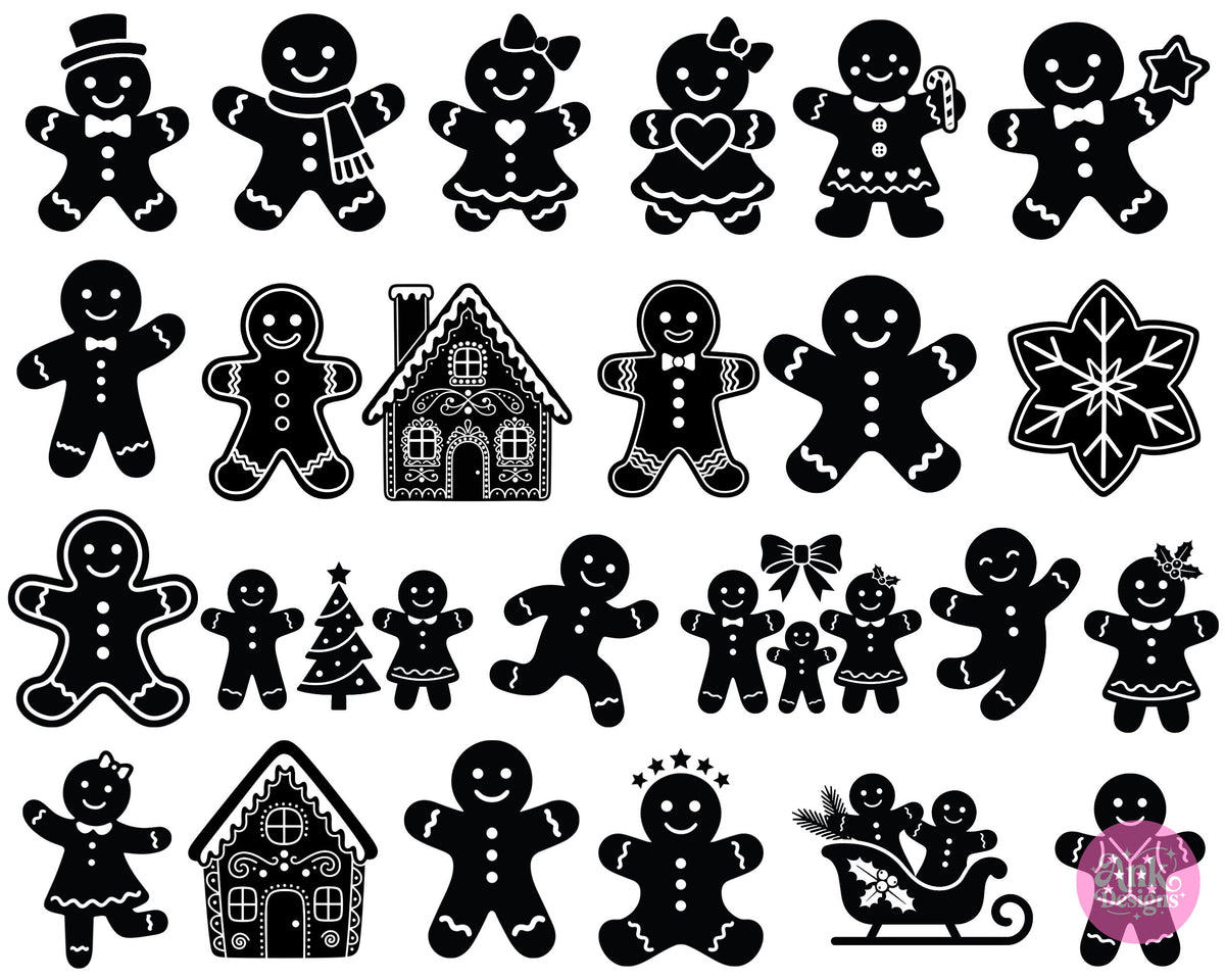 Christmas Silhouette Ornaments SVG Mega Bundle 800+ Digital Download