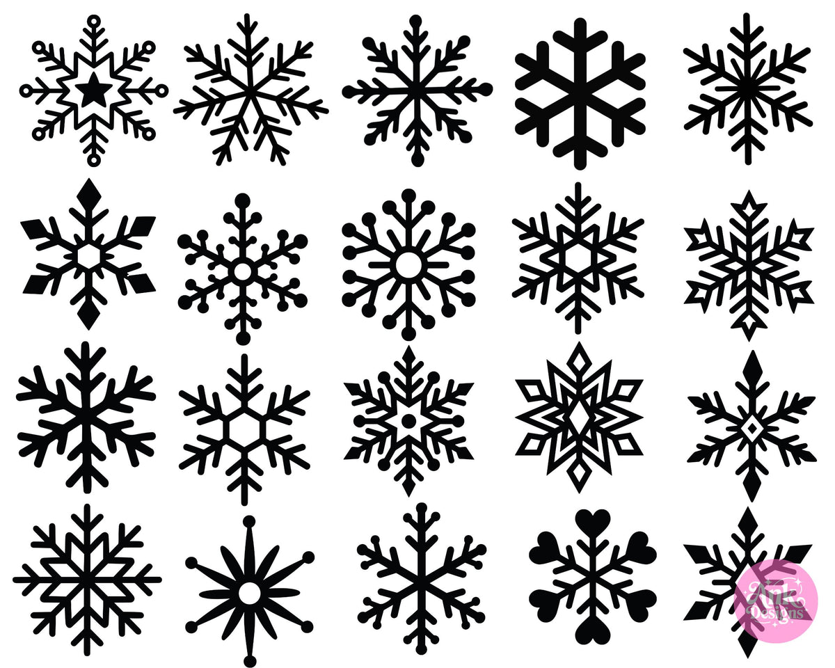 Christmas Silhouette Ornaments SVG Mega Bundle 800+ Digital Download